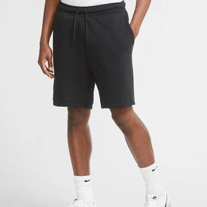 Nike Tech Fleece Shorts Black Men's Asian Size Medium NWT (CU4504-010) Athletic